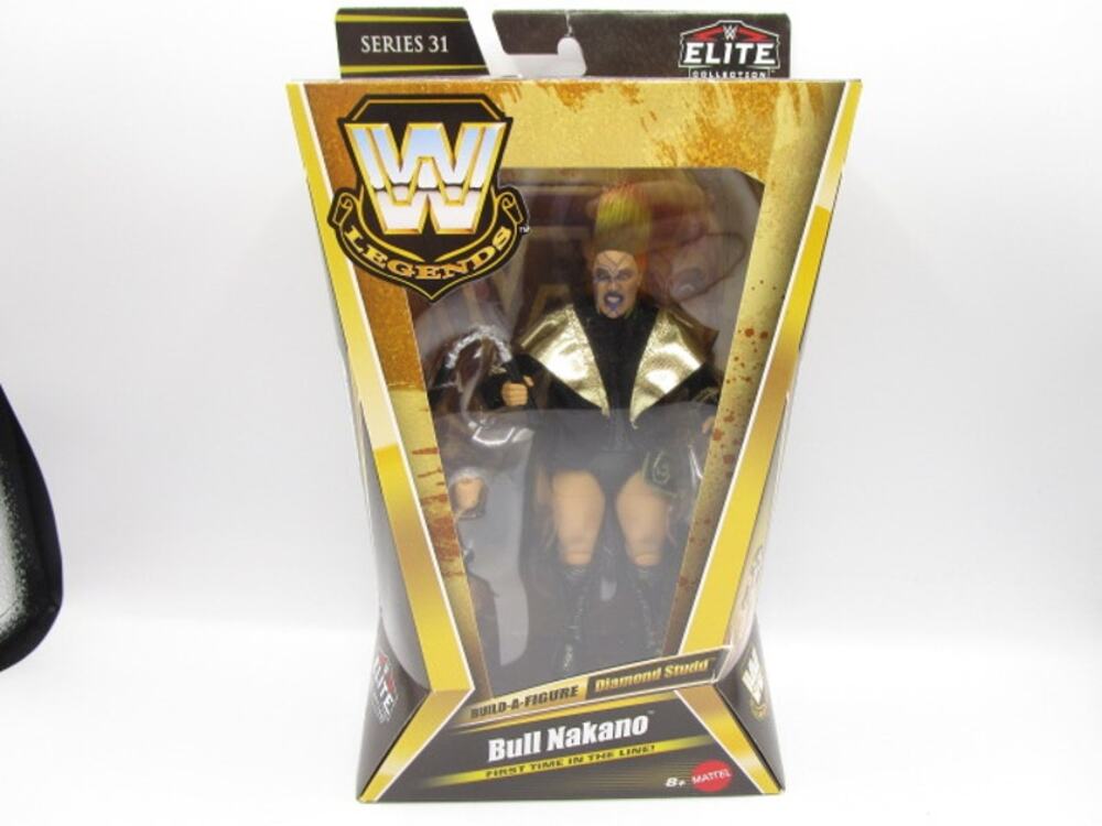WWE Elite Legends Series 31 Bull Nakano Action Figure BAF Diamond Studd